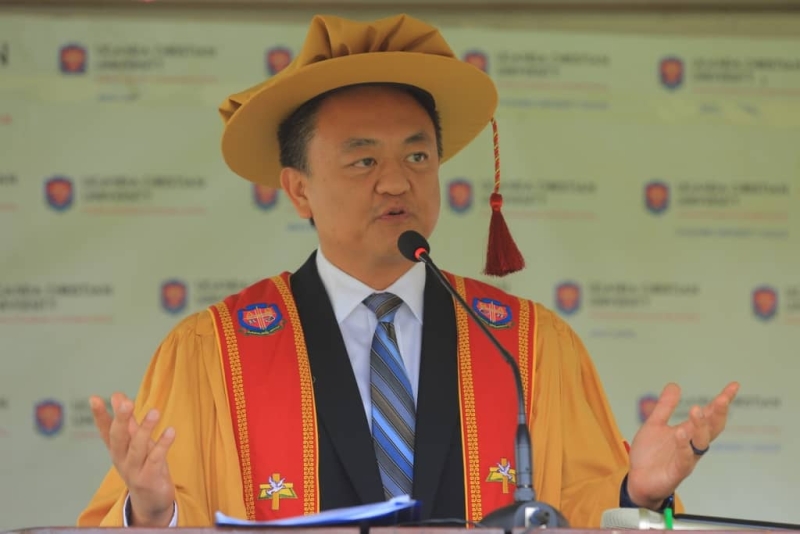 Professor Olwa Urges UCU Graduates to Serve with Integrity and Faith